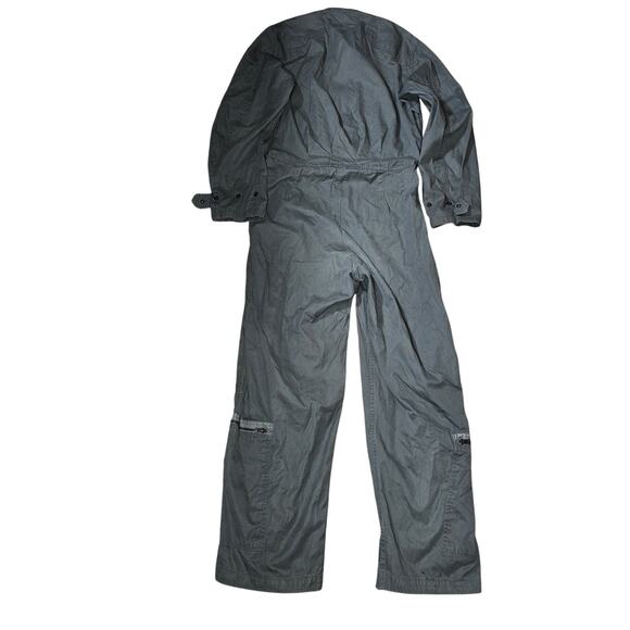 Vintage 1960s Vietnam Era Men's Med Military Air Force Flight Suit Coveralls - Picture 8 of 10
